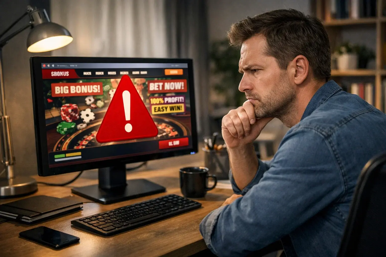 Warnzeichen für unseriöse Wettanbieter